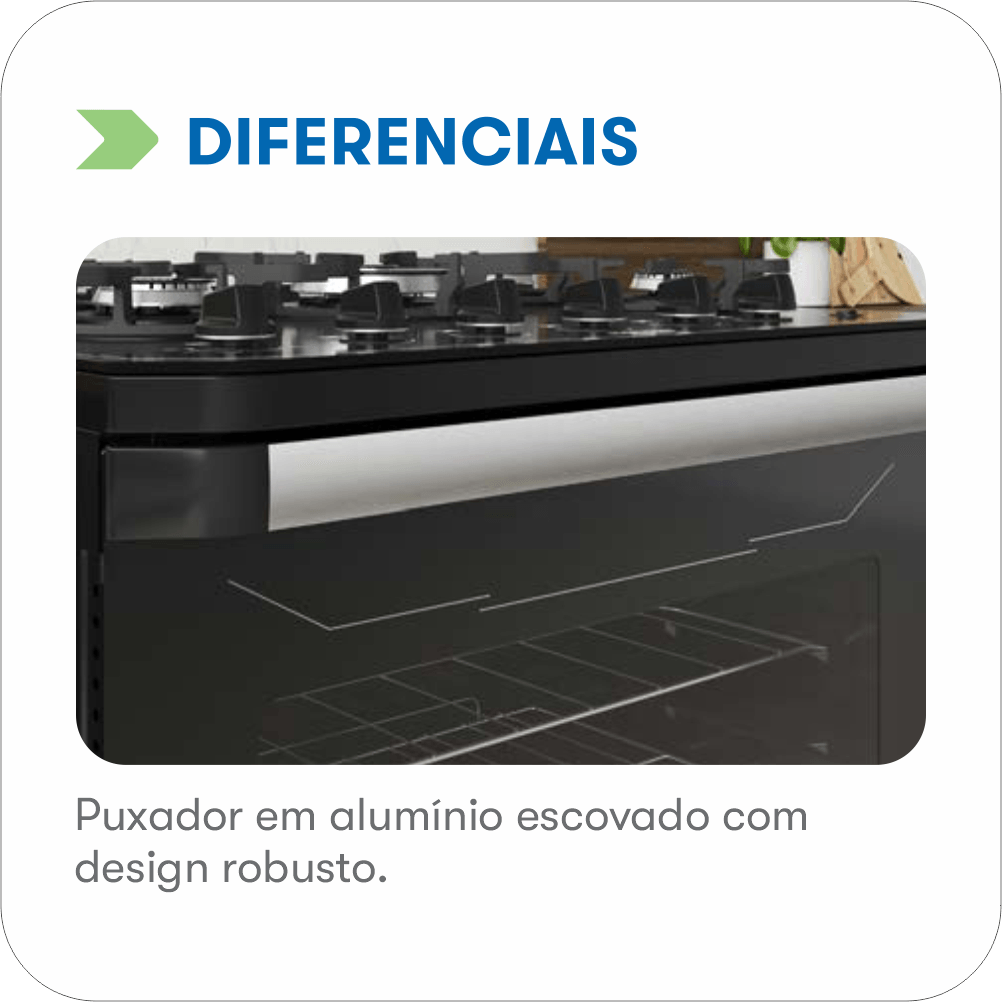Fogão 5 Bocas Automático Itamaster Itatiaia