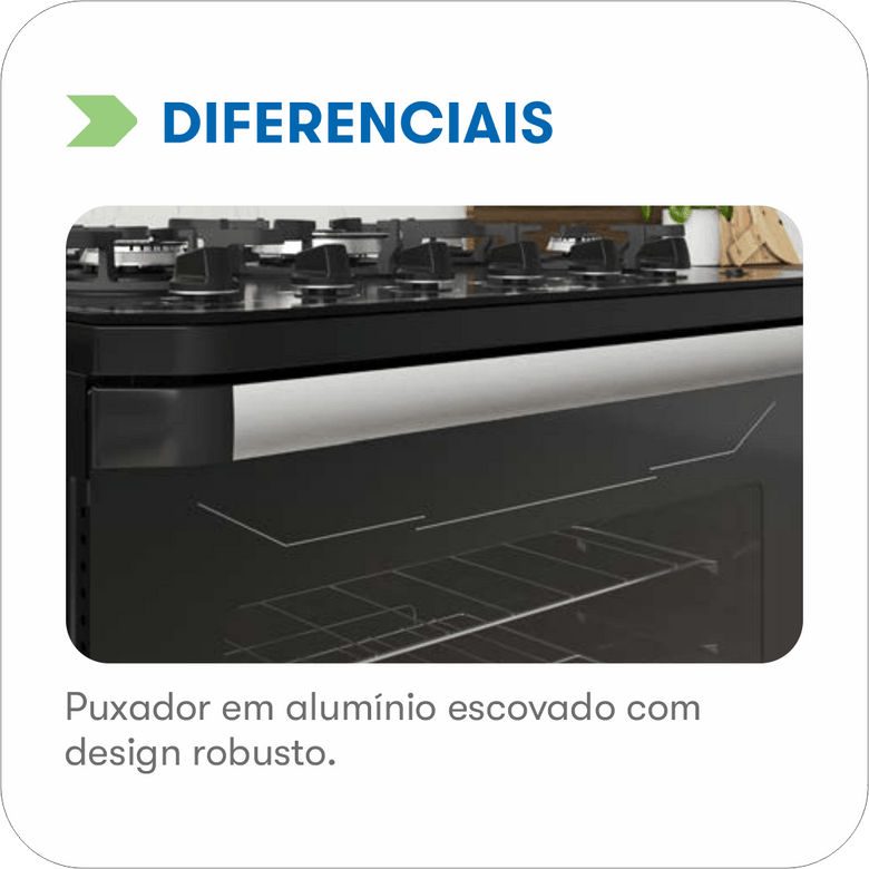 Fogão 5 Bocas Automático Itamaster Itatiaia