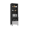 Paneleiro 70 cm 2 Portas 1 Gaveta Lumina Itatiaia