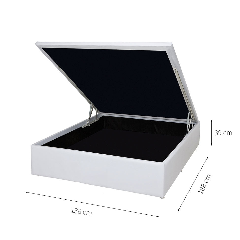 Base Box de Casal Baú 138cm Bacetto