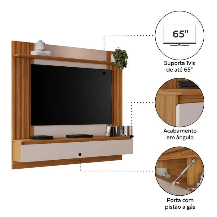 Painel Para TV De Até 65" NT 1365 Notável Móveis