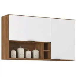 Cozinha Modulada 3 Peças 8 Portas Firenze Demóbile - NUDE/PRIME