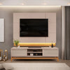 Bancada Cairo com Painel Antares para TV até 65" DJ Móveis