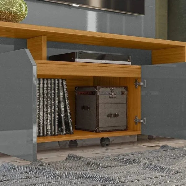 Home Para TV até 55" 2 Portas Berlim Lukaliam