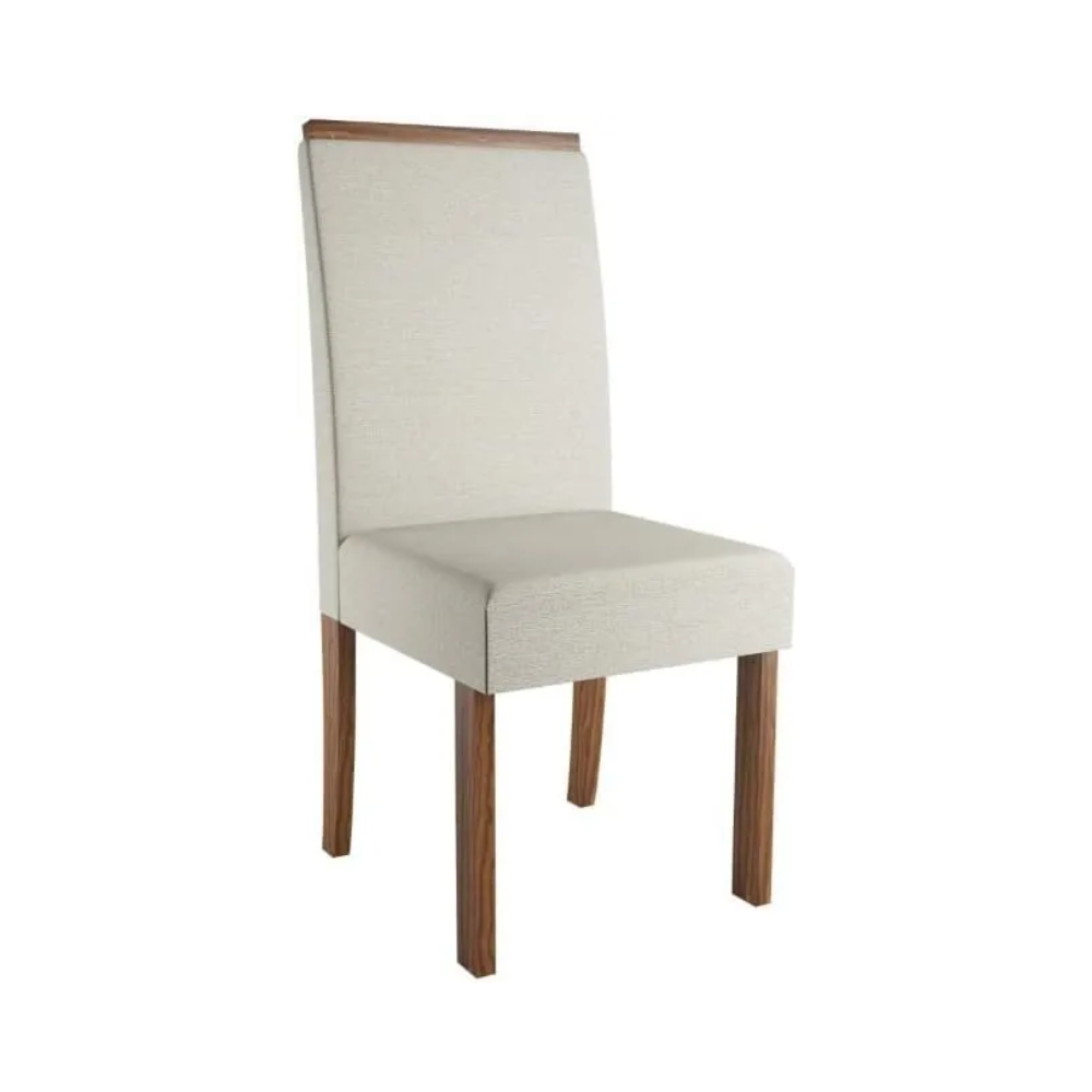 Conjunto Mesa de Jantar 90cm Redonda com 4 Cadeiras Livia Sonetto