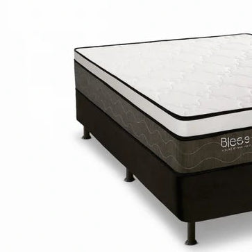 Conjunto Box Casal Bless (Base + Colchão) 138x70cm  Reconflex