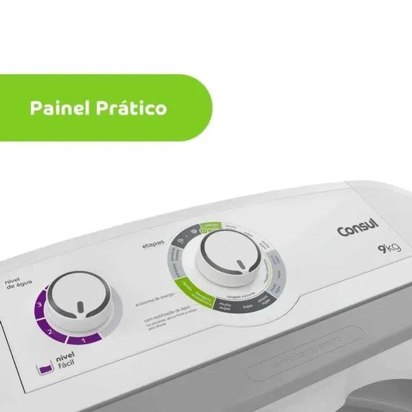 Máquina de Lavar Automática 9kg CWB09AB Consul