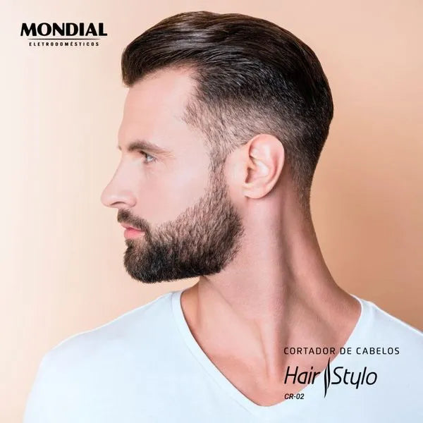 Máquina de Cortar Cabelo CR-02 4 Pentes Mondial