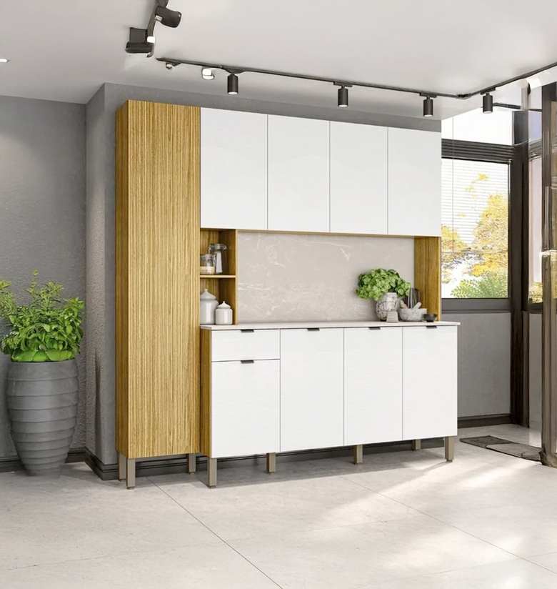 Cozinha Compacta 9 Portas 1 Gaveta Pulse Kits Paraná