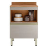 Balcão de Cozinha 1 Porta 1 Gaveta 60cm MDF Proença Demobile
