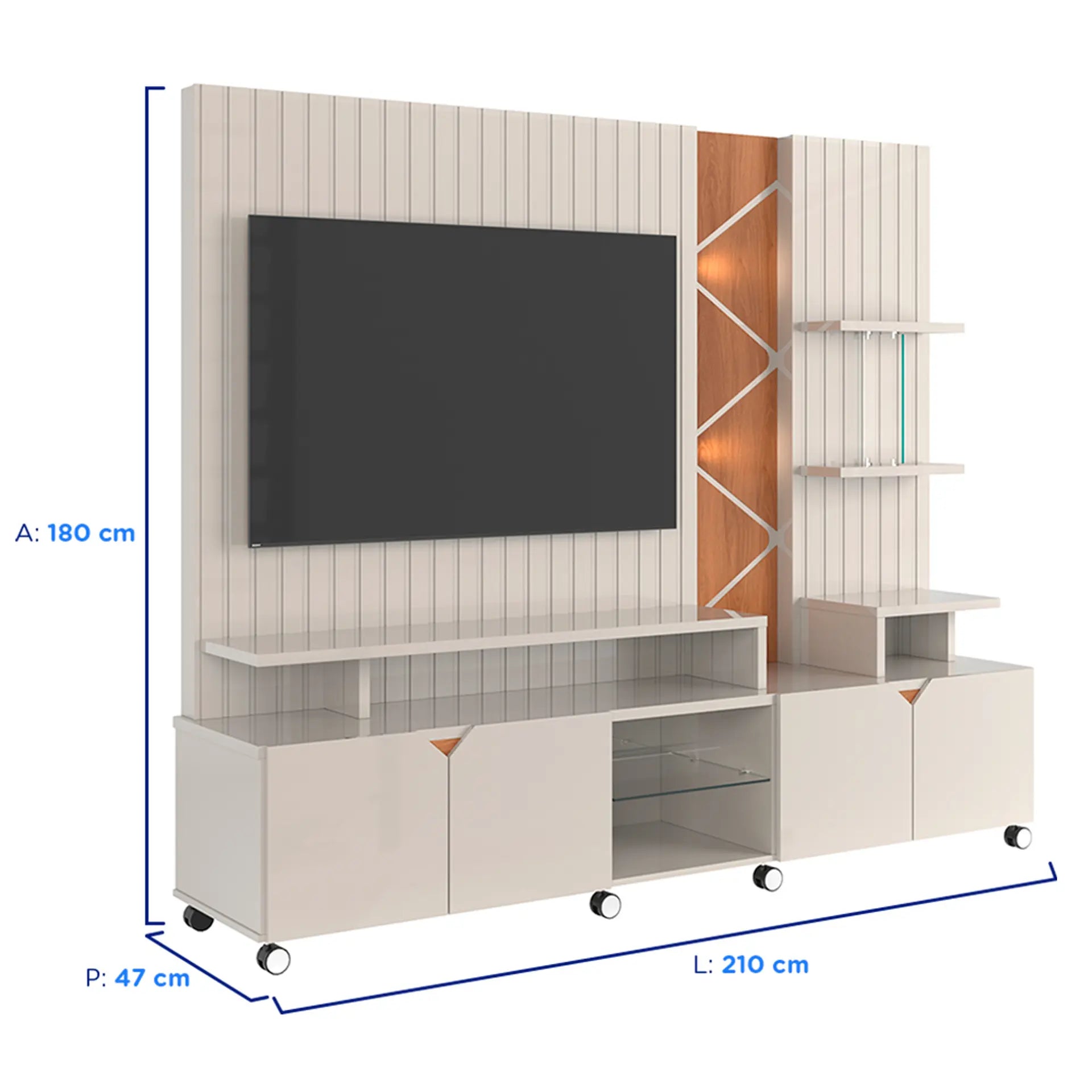 Home para TVs até 55 Polegadas Cross Lukaliam
