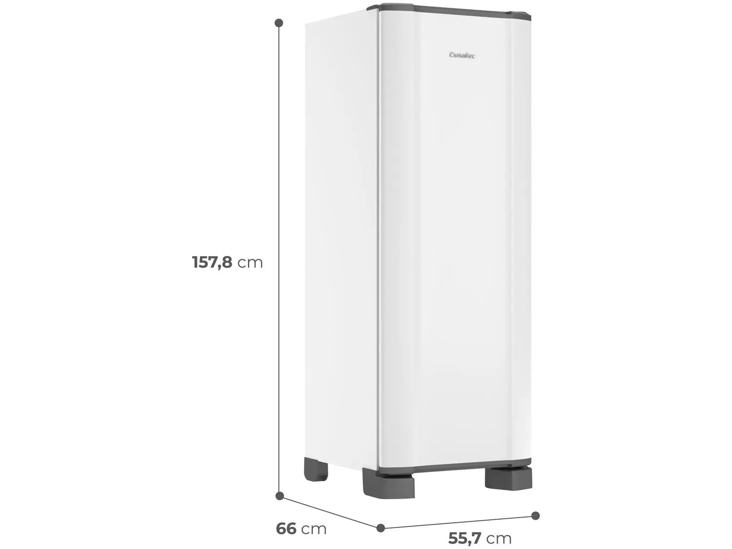Geladeira Refrigerador 1 Porta 295L Roc35 Pro Esmaltec