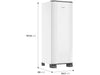 Geladeira Refrigerador 1 Porta 295L Roc35 Pro Esmaltec