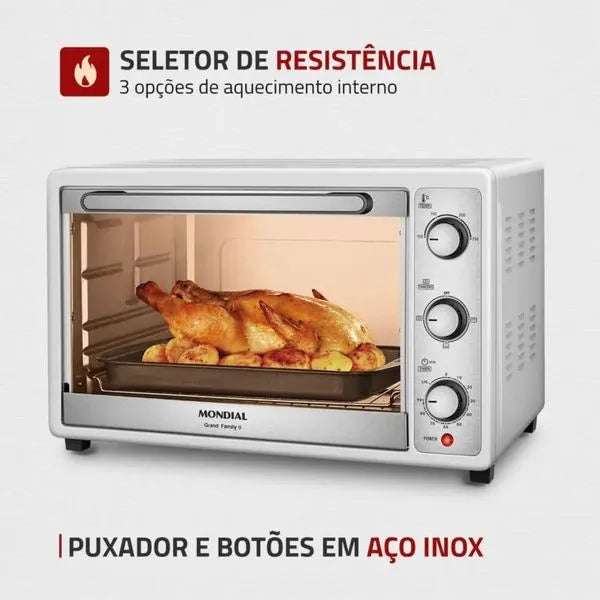 Forno Elétrico de Bancada com Timer FR52 - Mondial