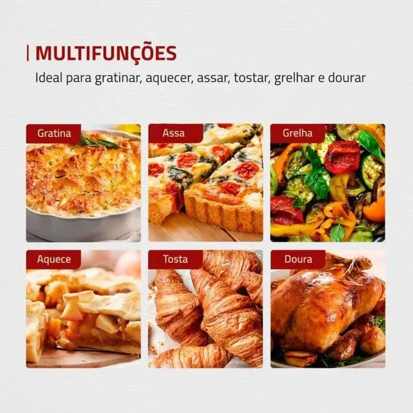 Forno Elétrico de Bancada com Timer FR52 - Mondial