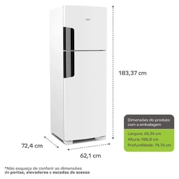 Geladeira Frost Free Duplex 386 Litros CRM44AB Consul