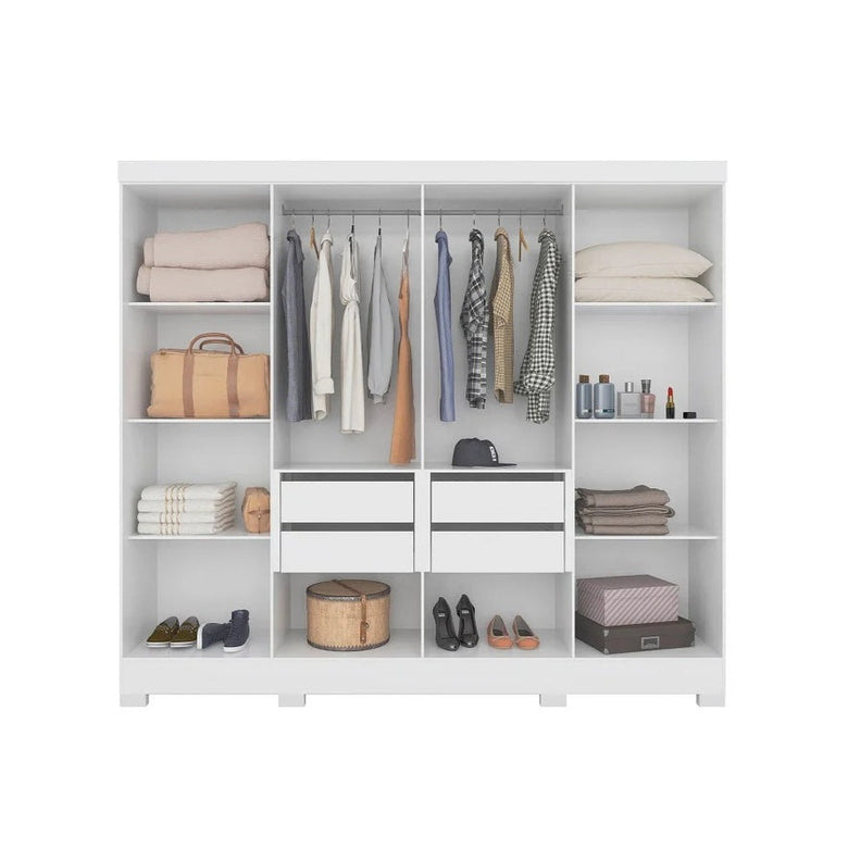 Guarda-Roupa Diplomata Casal 8 Portas 4 Gavetas Moval