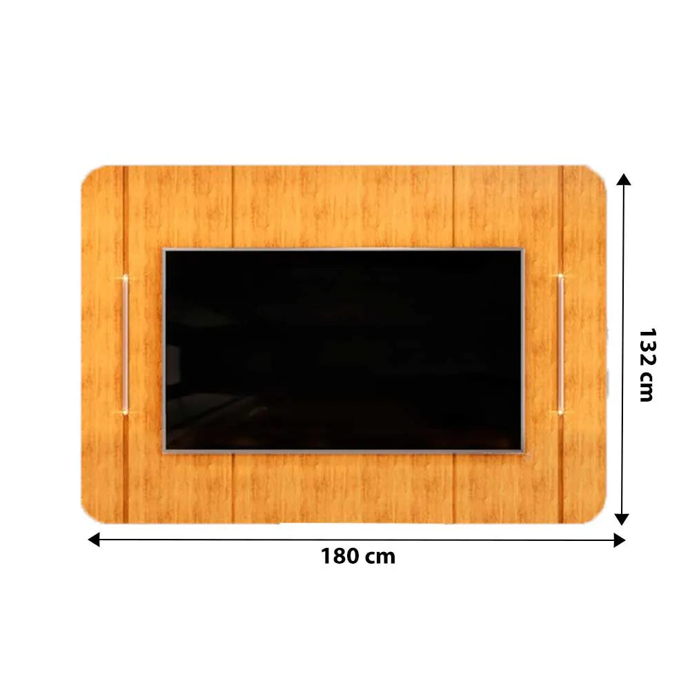 Painel Para TV até 65" MDF Luminárias de LED Adele DJ Móveis