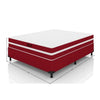 Cama Box Casal Zeus (Colchão + Base) 138x188 Molas Ensacadas Bacetto