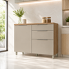 Balcão de Cozinha 120cm 1 Porta 3 Gavetas Marquesa Nesher