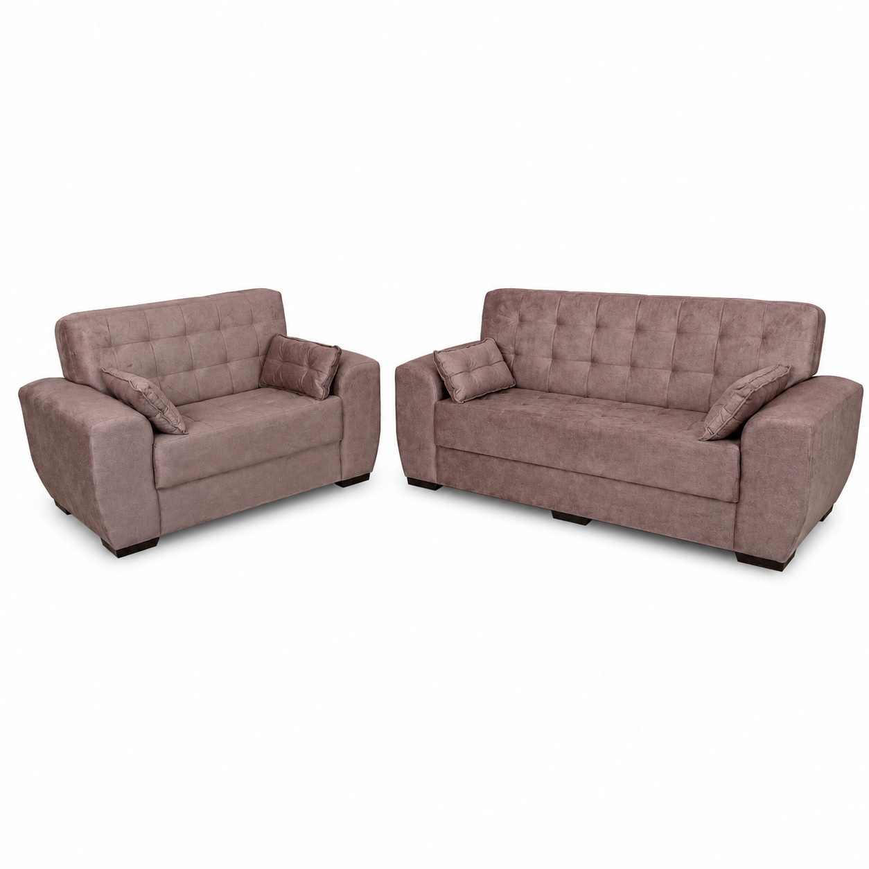 Conjunto de Sofás 3 e 2 Lugares Berlim Masterflex - PENA CASTOR