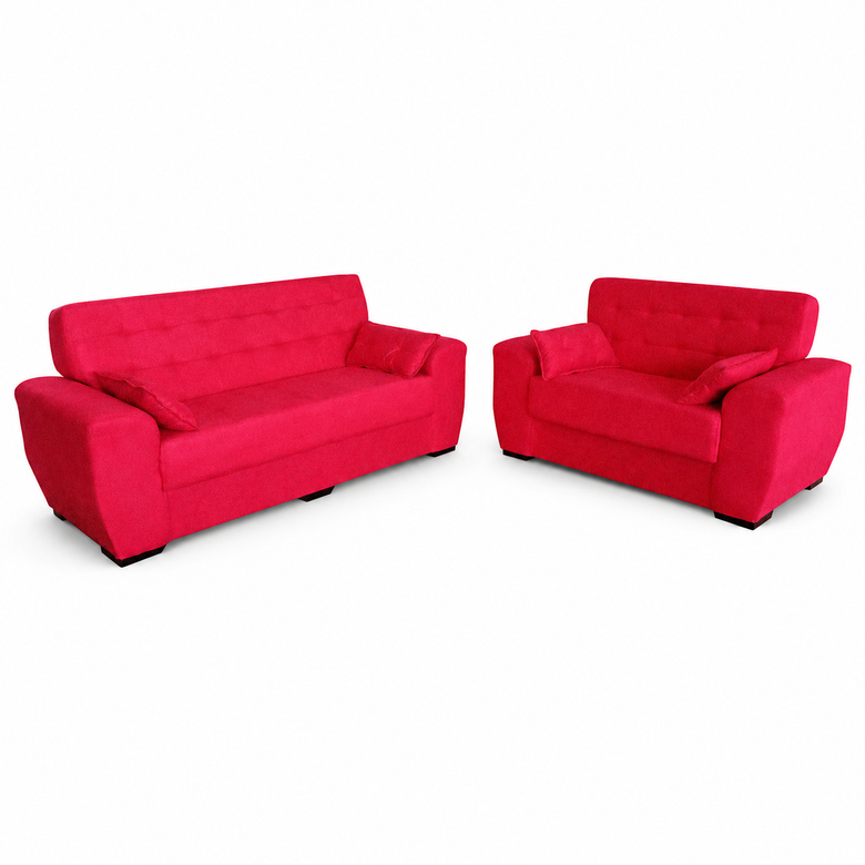 Conjunto de Sofás 3 e 2 Lugares Berlim Masterflex
