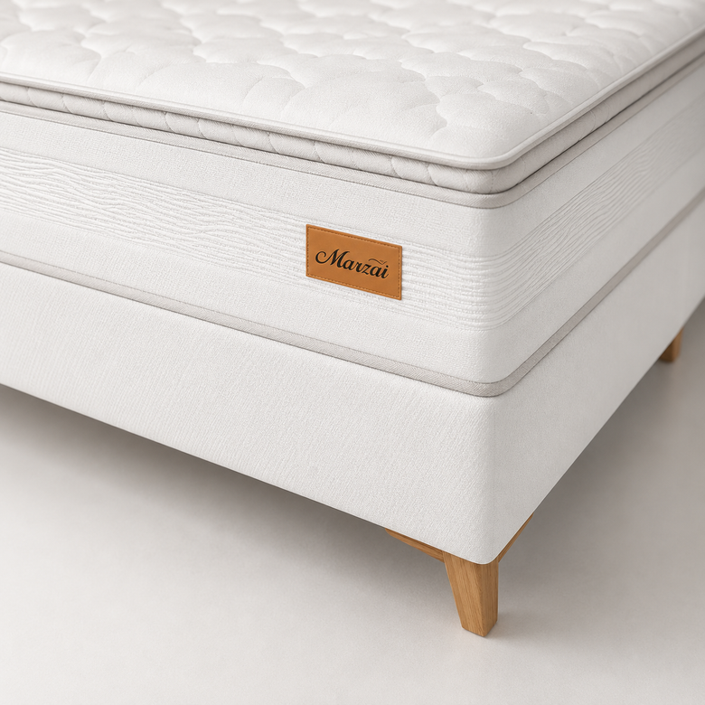 Cama Box King Molas Ensacadas 198x198cm Moscou Topázio