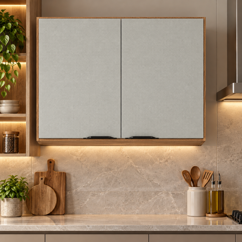 Armário Aéreo 80cm 2 Portas Firenze Demóbile