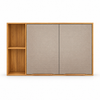 Armário Aéreo 100% MDF 120cm 2 Portas Plena Demóbile