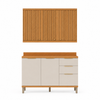 Cozinha Compacta MDF 5 Portas 3 Gavetas Sauvignon Ronipa