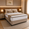 Cama Box Casal (Colchão + Base) Molas Ensacadas Kings Gazin