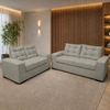 Conjunto de Sofá 2x3 Lugares Torun Masterflex