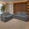 Conjunto de Sofá 2x3 Lugares Torun Masterflex