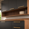 Cozinha Compacta Avelã 6 Portas 2 Gavetas Telasul