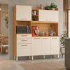 Cozinha Compacta 6 Portas 2 Gavetas Select Demóbile