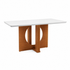 Mesa De Jantar Frisa 6139 135X90cm Lj Móveis