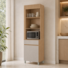 Paneleiro 100% MDF 1 Porta 1 Gaveta Realeza Nesher
