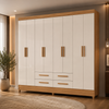Guarda-Roupa Casal Florida 8 Portas 4 gavetas Moval