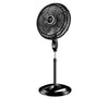 Ventilador Coluna 50cm Super Turbo 8 Pás Mondial 150W VTX-50C-8P