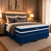 Cama Box Queen Prime (Colchão + Base) 158x198x60 Bacetto