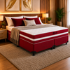 Cama Box Queen Zeus (Colchão + Base) 158x198 Molas Ensacadas Bacetto