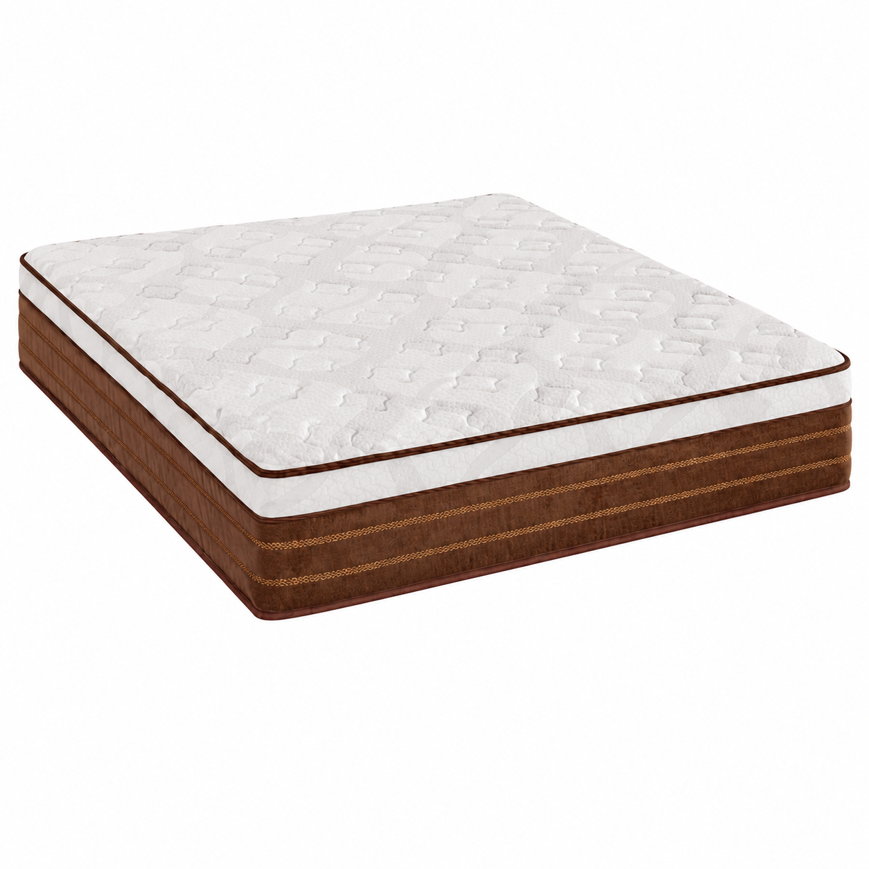 Colchão Queen D28 158x188 Molas Miracoil Intense Reconflex - MARROM
