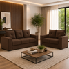 Conjunto de Sofá 3x2 Lugares Santa Catarina Bacetto