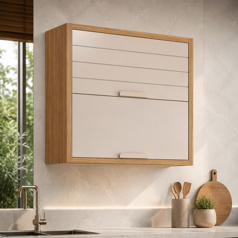 Armário Aéreo 2 Portas 80cm Eloise MGM