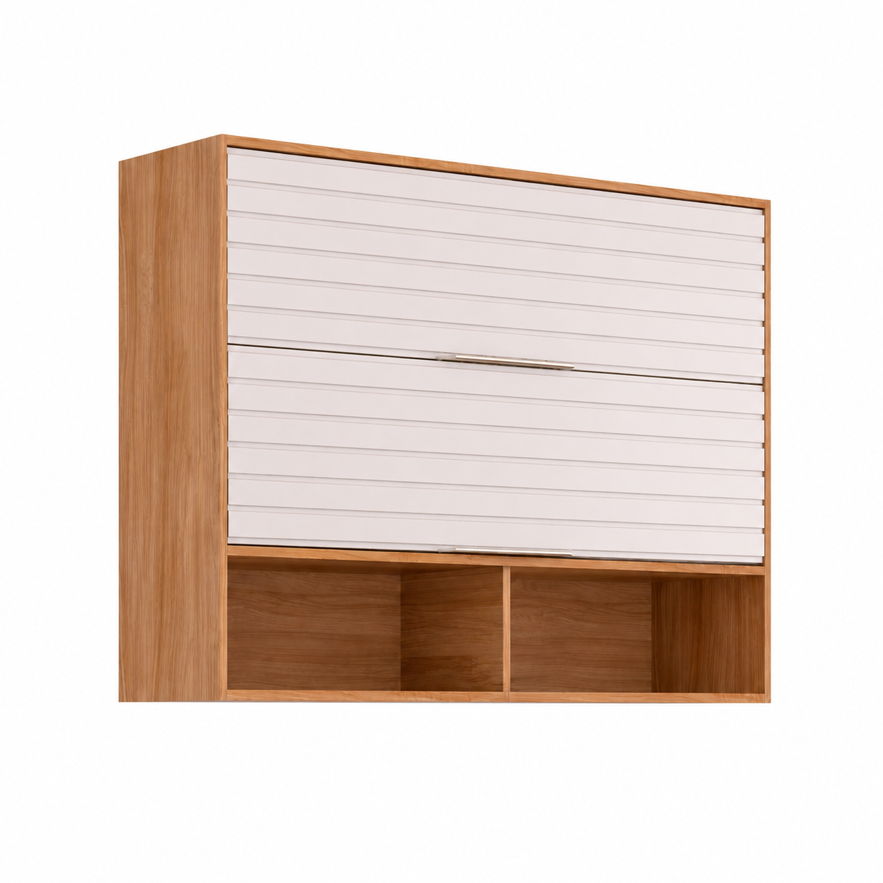Armário Aéreo 2 Portas 120cm Esplendida Mgm - FREIJÓ OFFWHITE