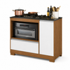 Balcão Cooktop Para Cozinha 1 Porta 1 Gaveta NT 3050 Notável