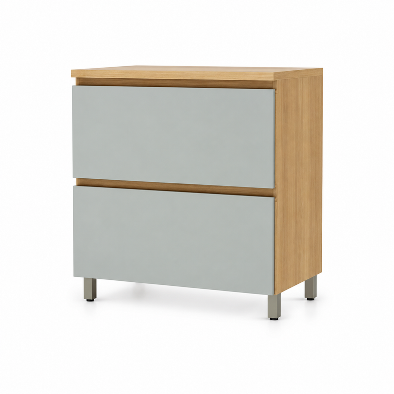 Balcão 100% MDF 80 cm 1 Porta 1 Gaveta Rainha Nesher