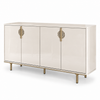 Buffet Aparador 100% MDF 4 Portas Marsala Lukaliam