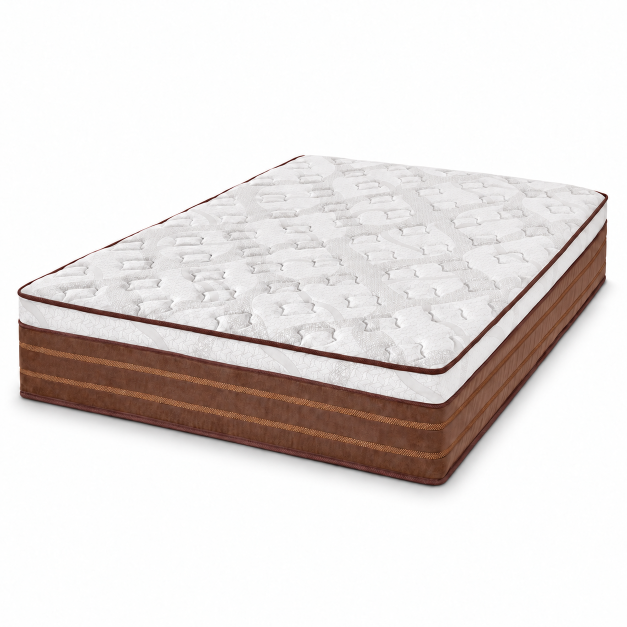 Colchão Casal Molas Miralastic Pro 138X188cm Intense Reconflex - MARROM