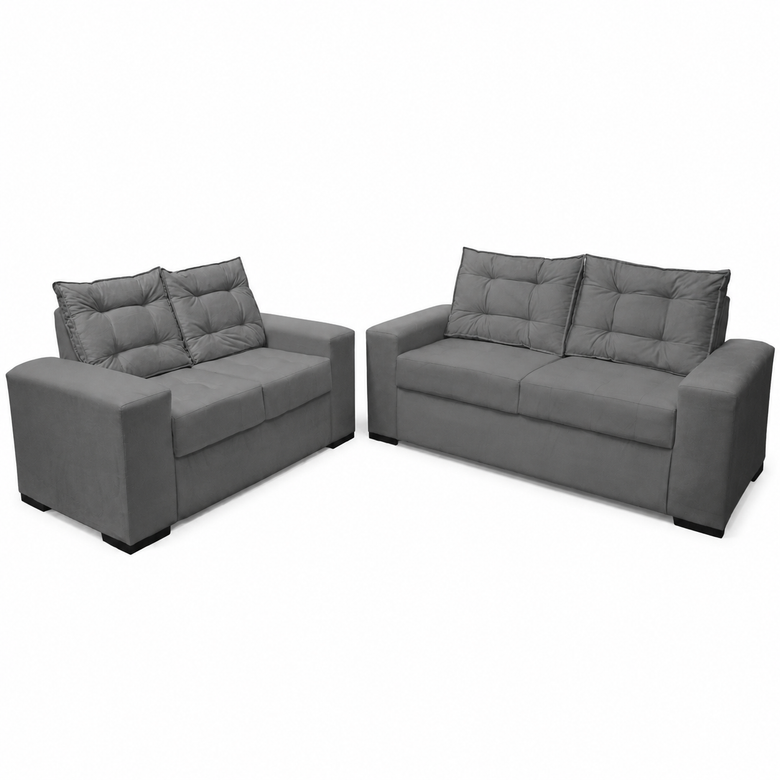 Conjunto de Sofá 2x3 Lugares Torun Masterflex